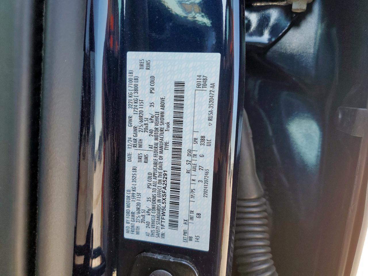 2025 FORD F-150