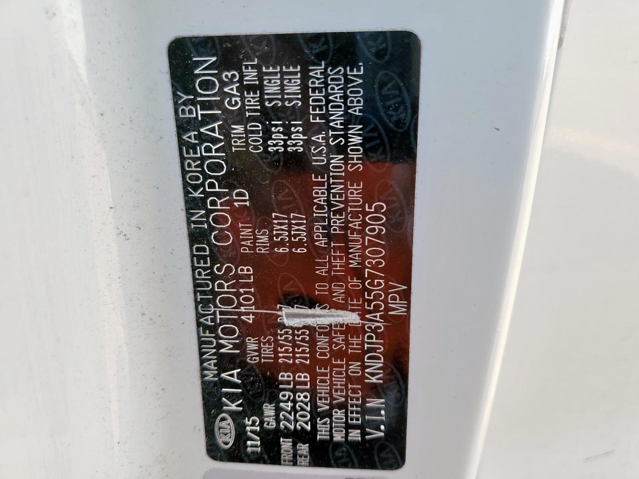 2016 KIA SOUL