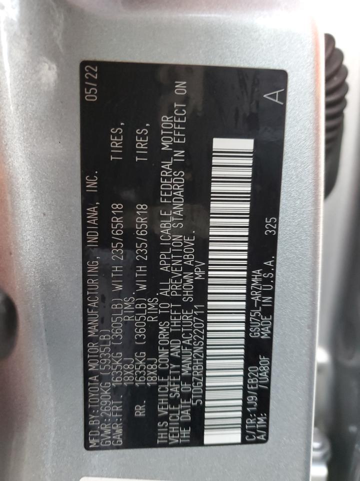 2022 TOYOTA HIGHLANDER