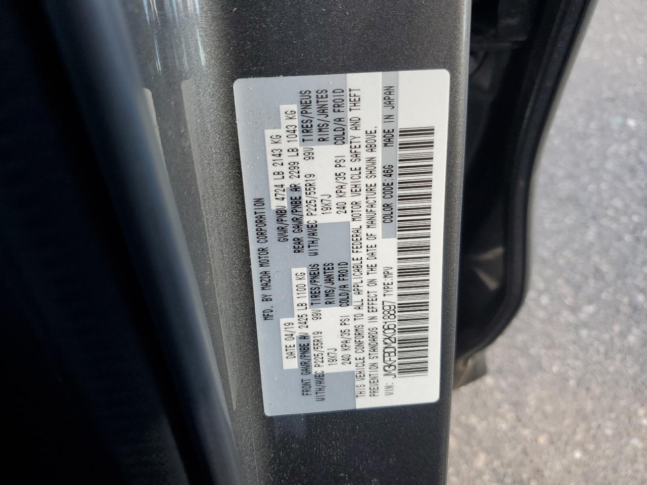 2019 MAZDA CX-5