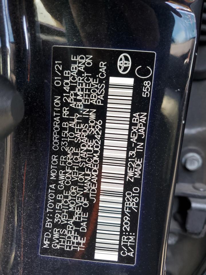 2021 TOYOTA COROLLA