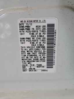 2013 NISSAN ROGUE