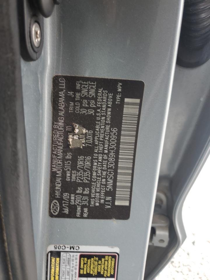 2009 HYUNDAI SANTA FE