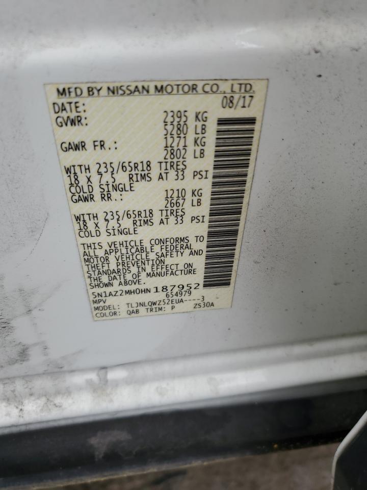 2017 NISSAN MURANO
