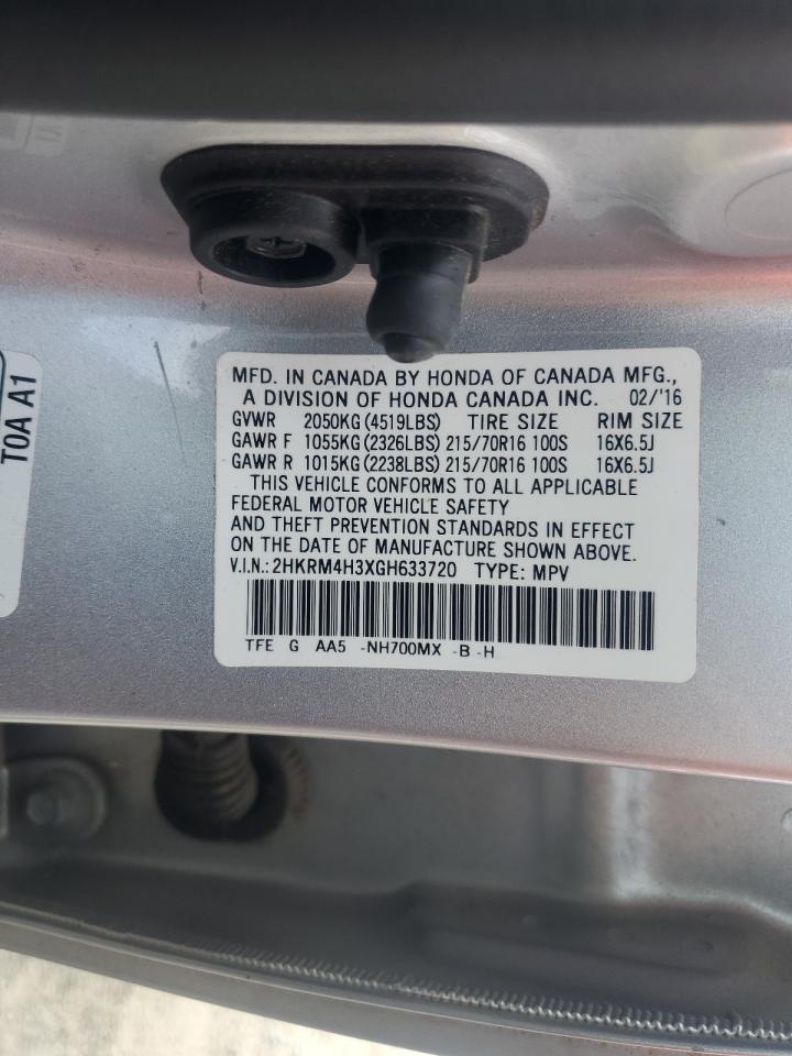 2016 HONDA CR-V