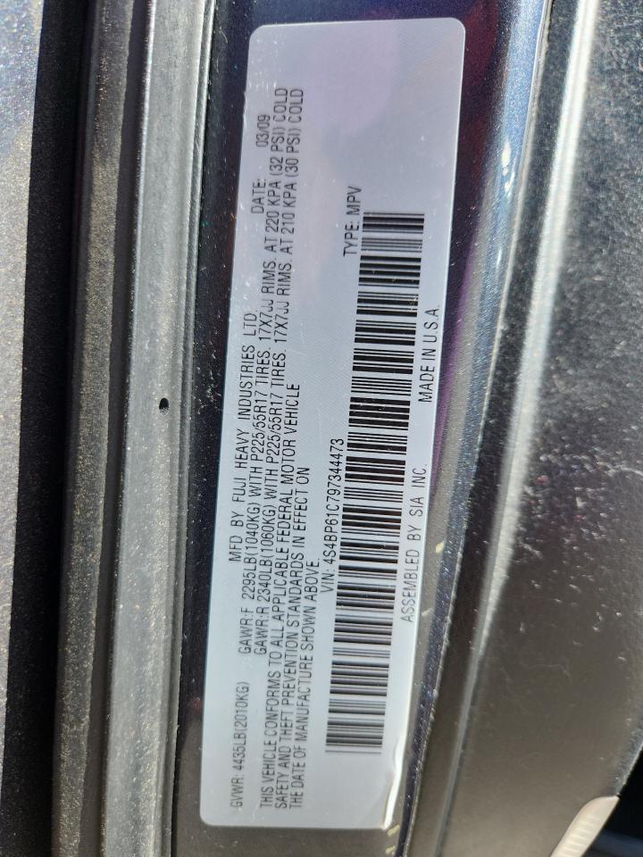 2009 SUBARU Outback