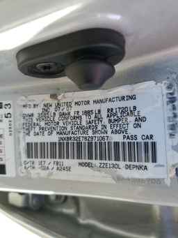 2008 TOYOTA COROLLA