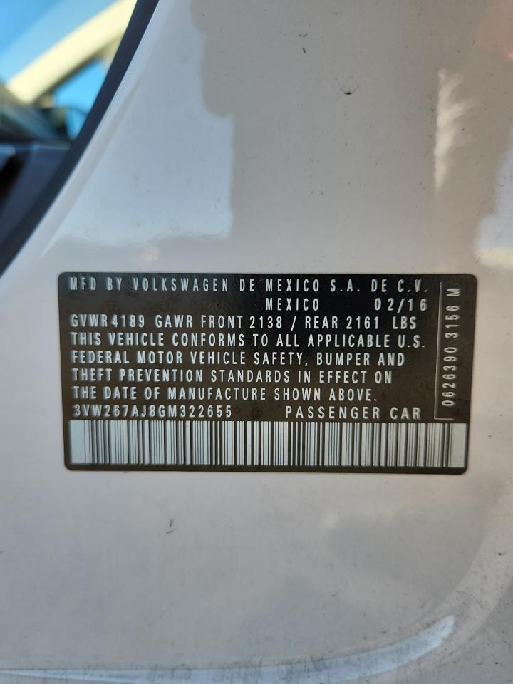 2016 VOLKSWAGEN JETTA