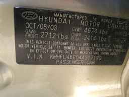 2004 HYUNDAI Xg