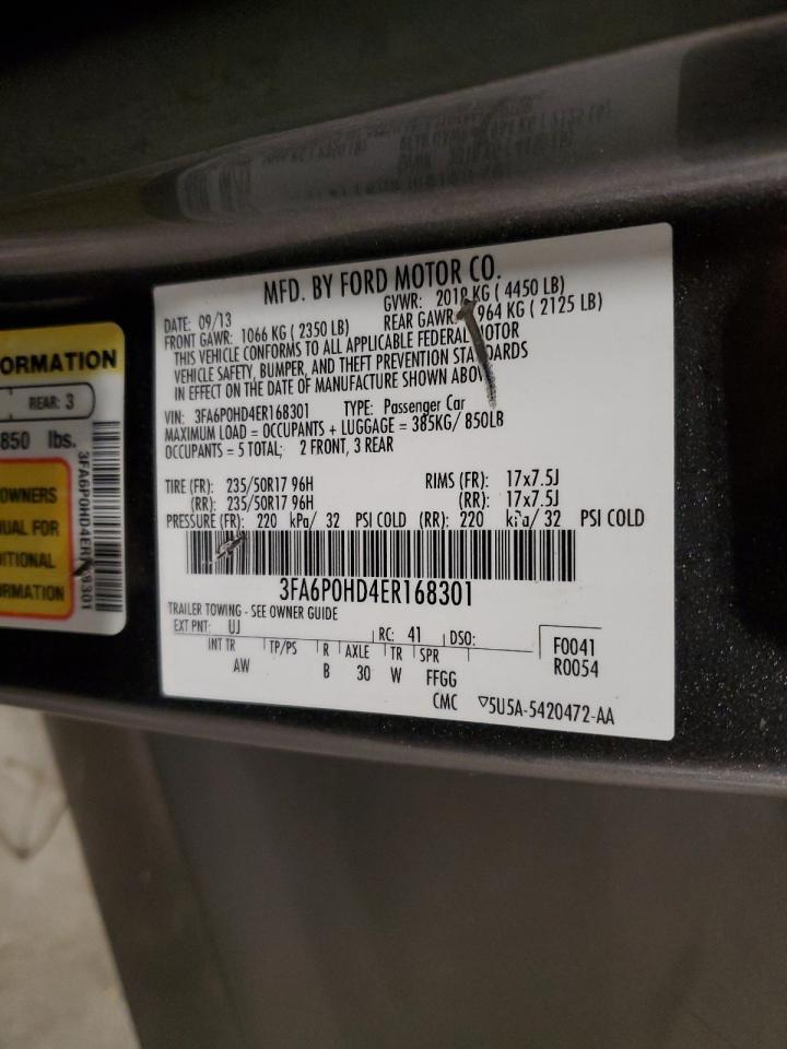 2014 FORD FUSION