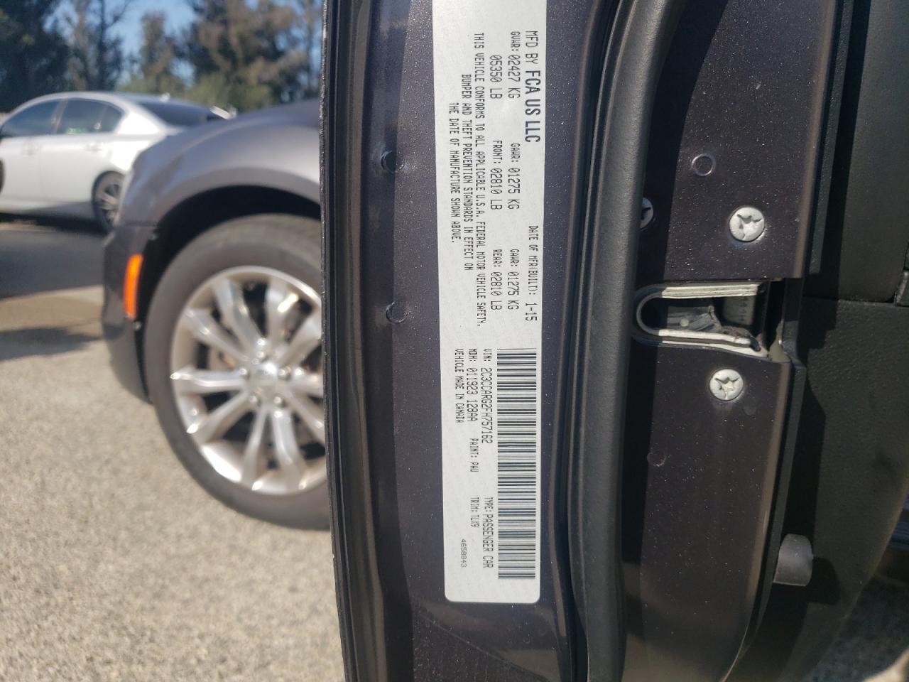 2015 CHRYSLER 300