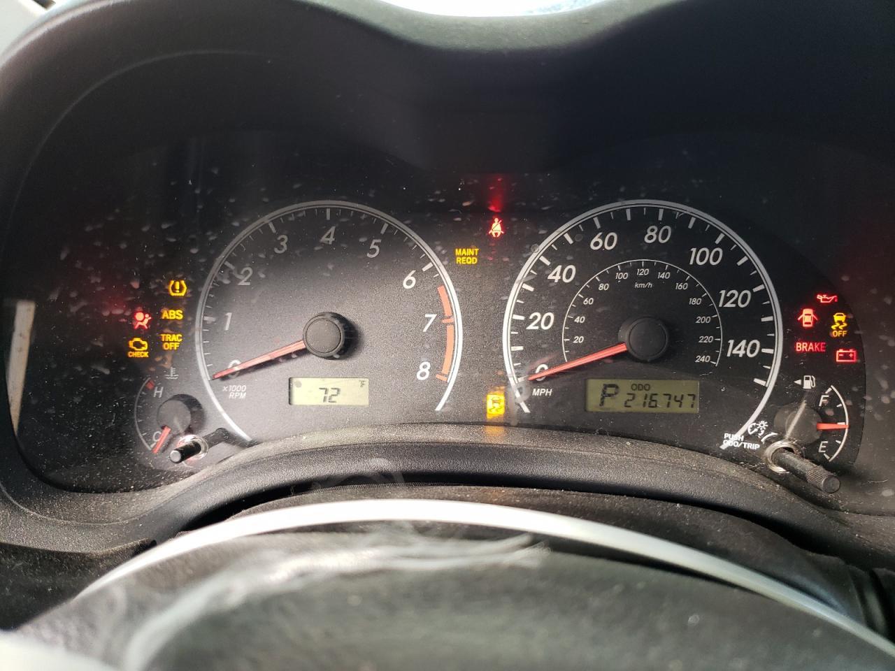 2011 TOYOTA COROLLA