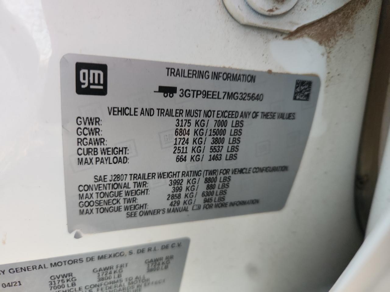 2021 GMC Sierra