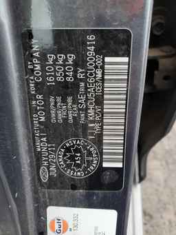 2012 HYUNDAI ACCENT