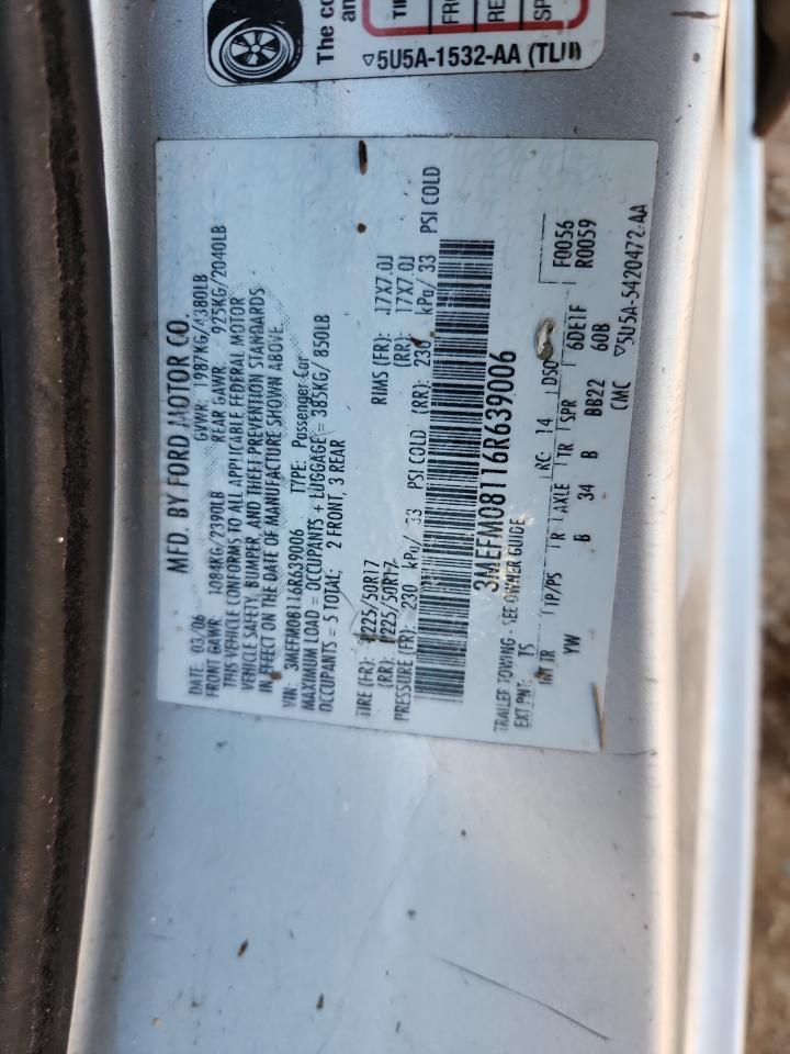 2006 MERCURY Milan