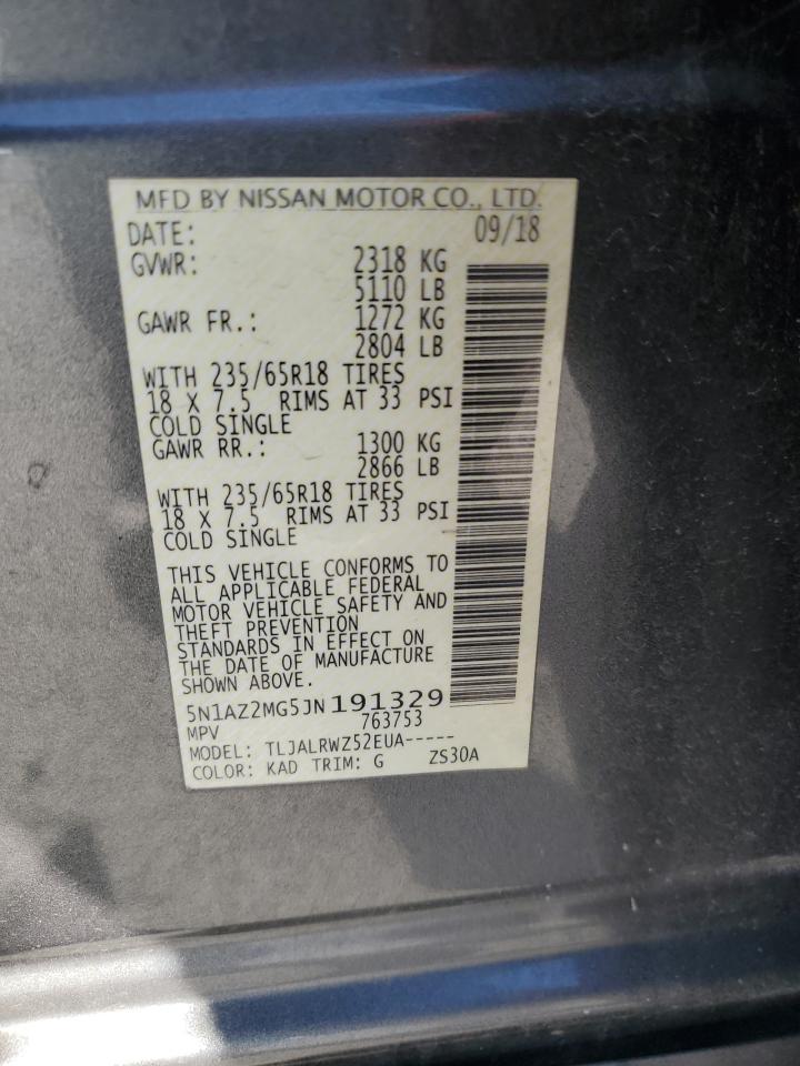2018 NISSAN MURANO