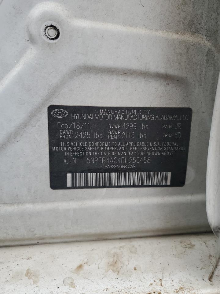 2011 HYUNDAI SONATA