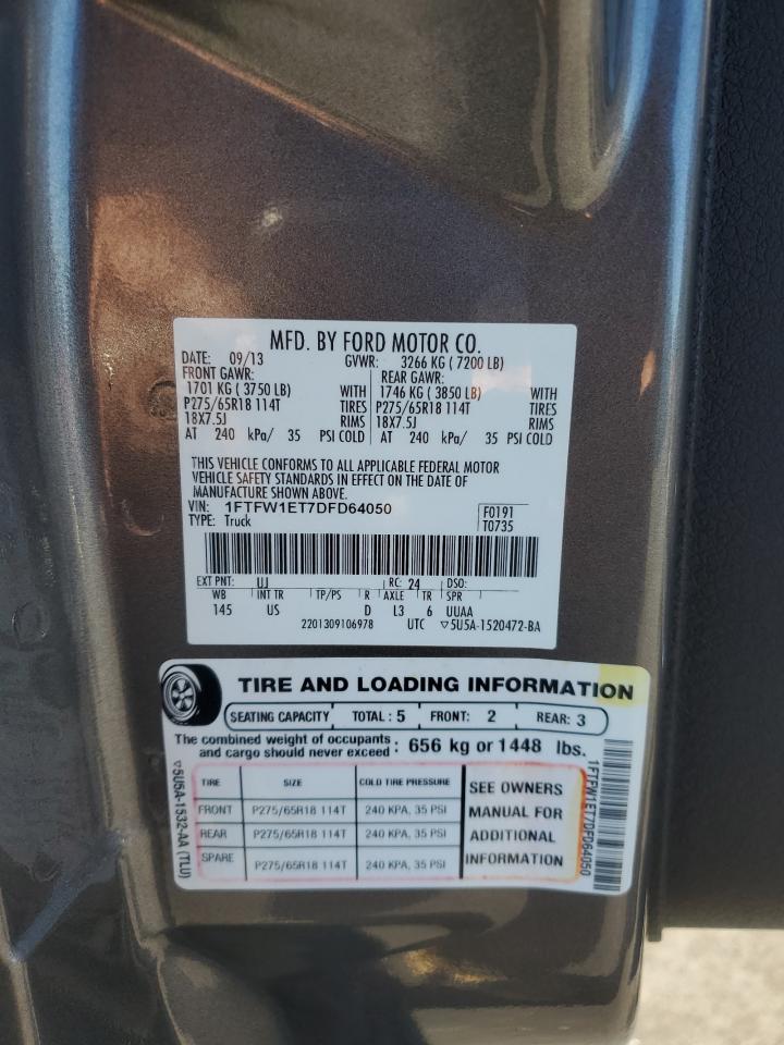 2013 FORD F-150