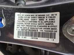 2016 HONDA CIVIC