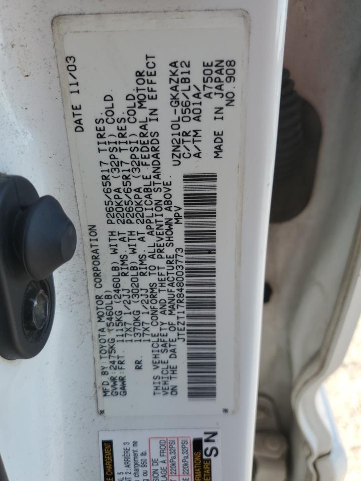 2004 TOYOTA 4Runner