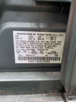 2004 NISSAN ALTIMA