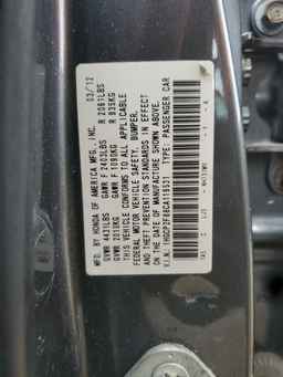 2012 HONDA ACCORD
