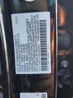2022 HONDA ACCORD