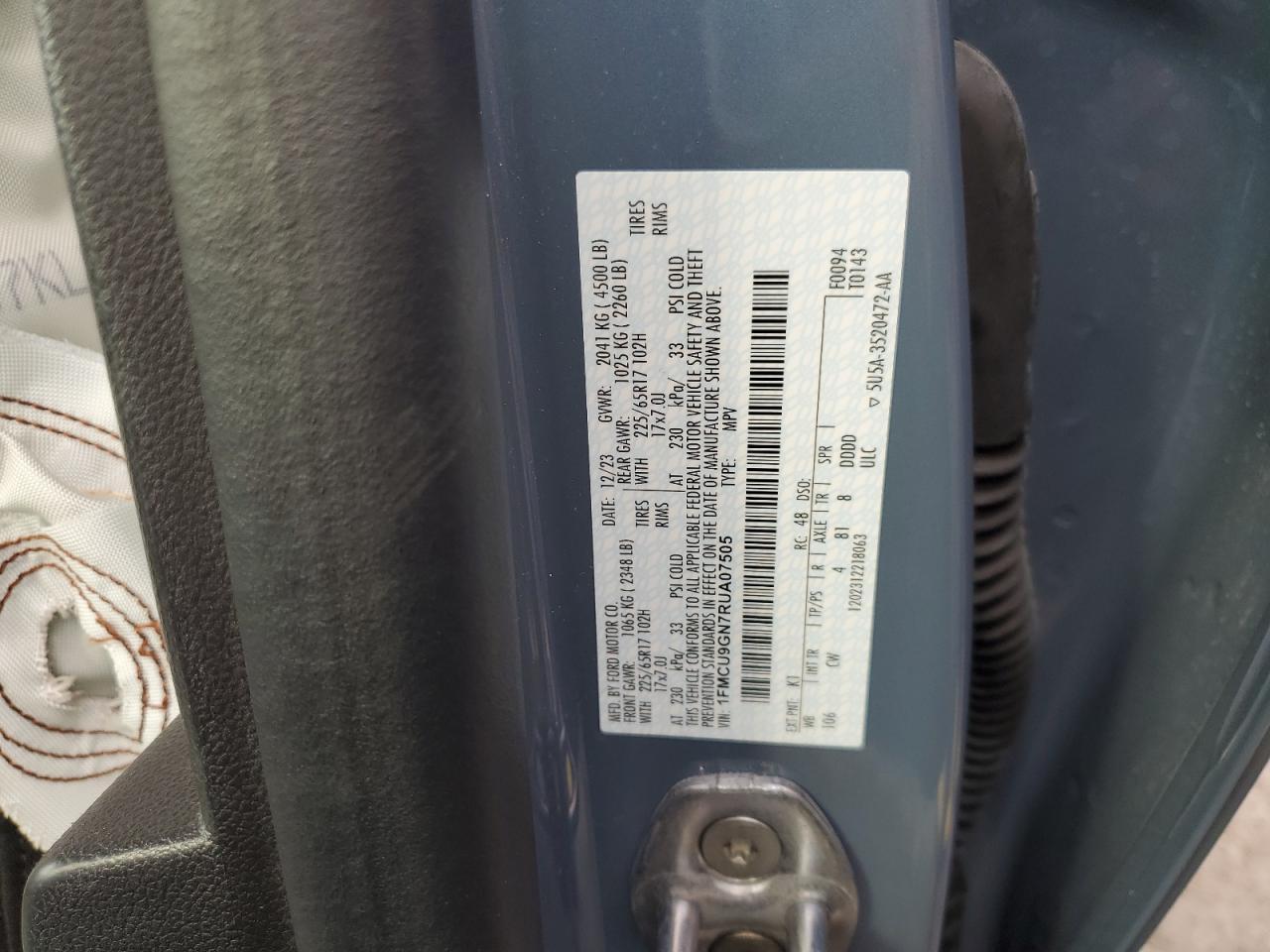 2024 FORD ESCAPE