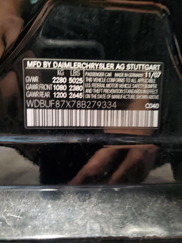 2008 MERCEDES-BENZ E-Class