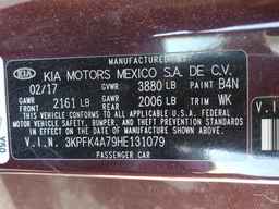 2017 KIA FORTE