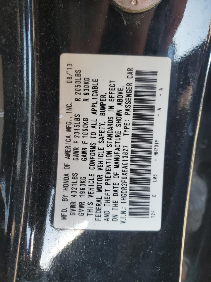 2014 HONDA ACCORD