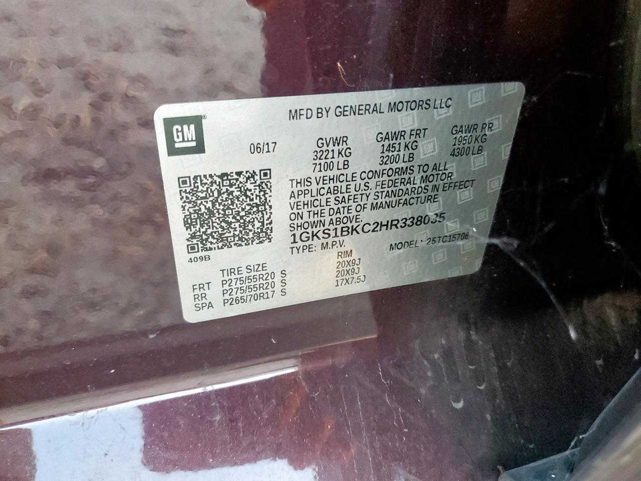 2017 GMC Yukon