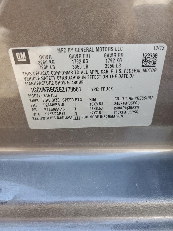 2014 CHEVROLET Silverado