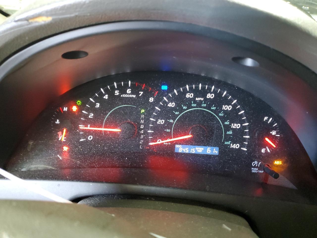 2009 TOYOTA CAMRY