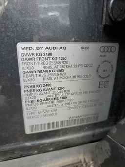 2022 AUDI Q5
