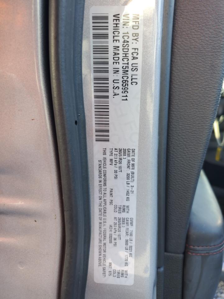 2021 DODGE DURANGO