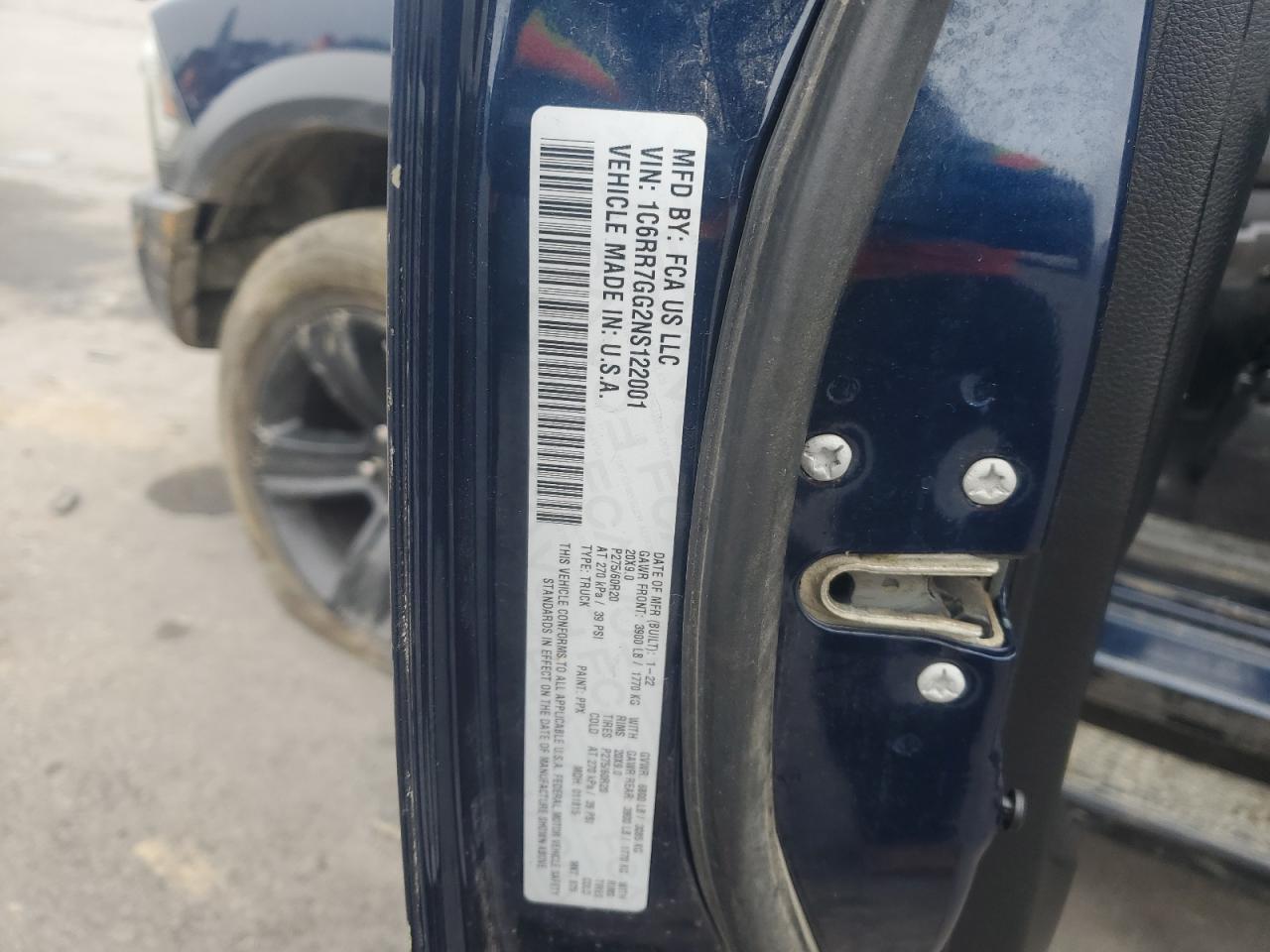 2022 RAM 1500