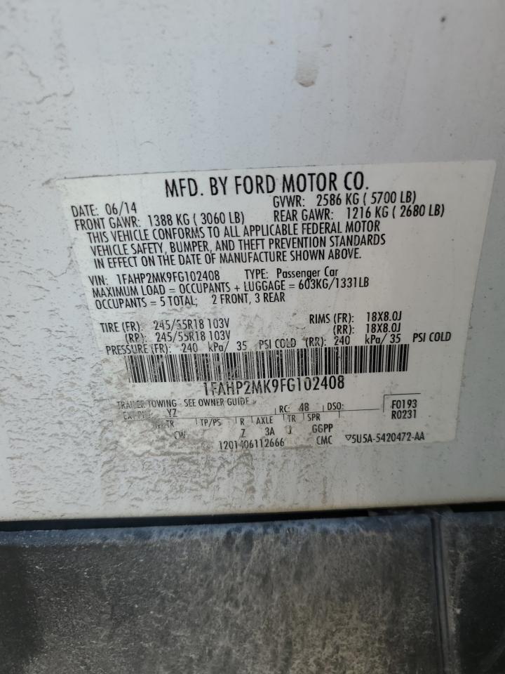 2015 FORD Taurus
