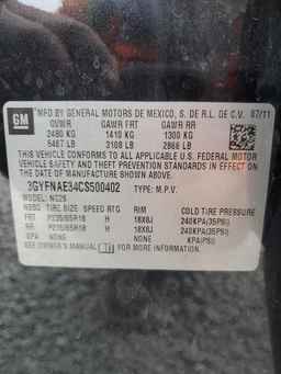 2012 CADILLAC SRX