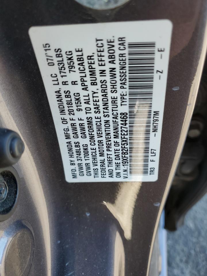 2015 HONDA CIVIC