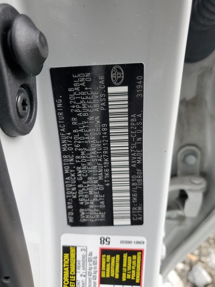 2024 TOYOTA CAMRY