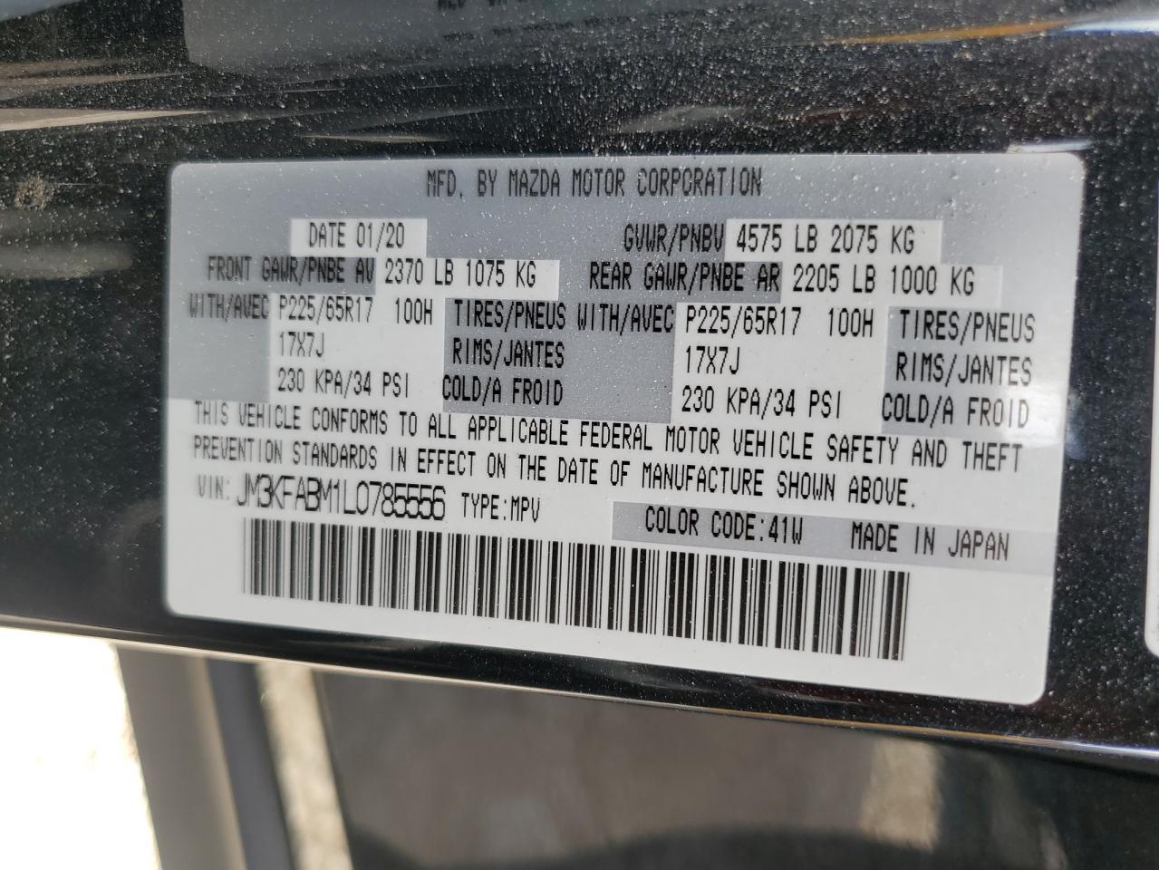2020 MAZDA CX-5