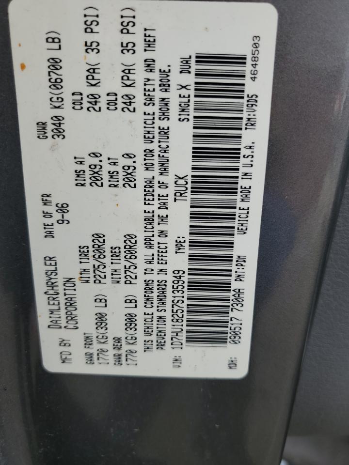 2007 DODGE RAM 1500