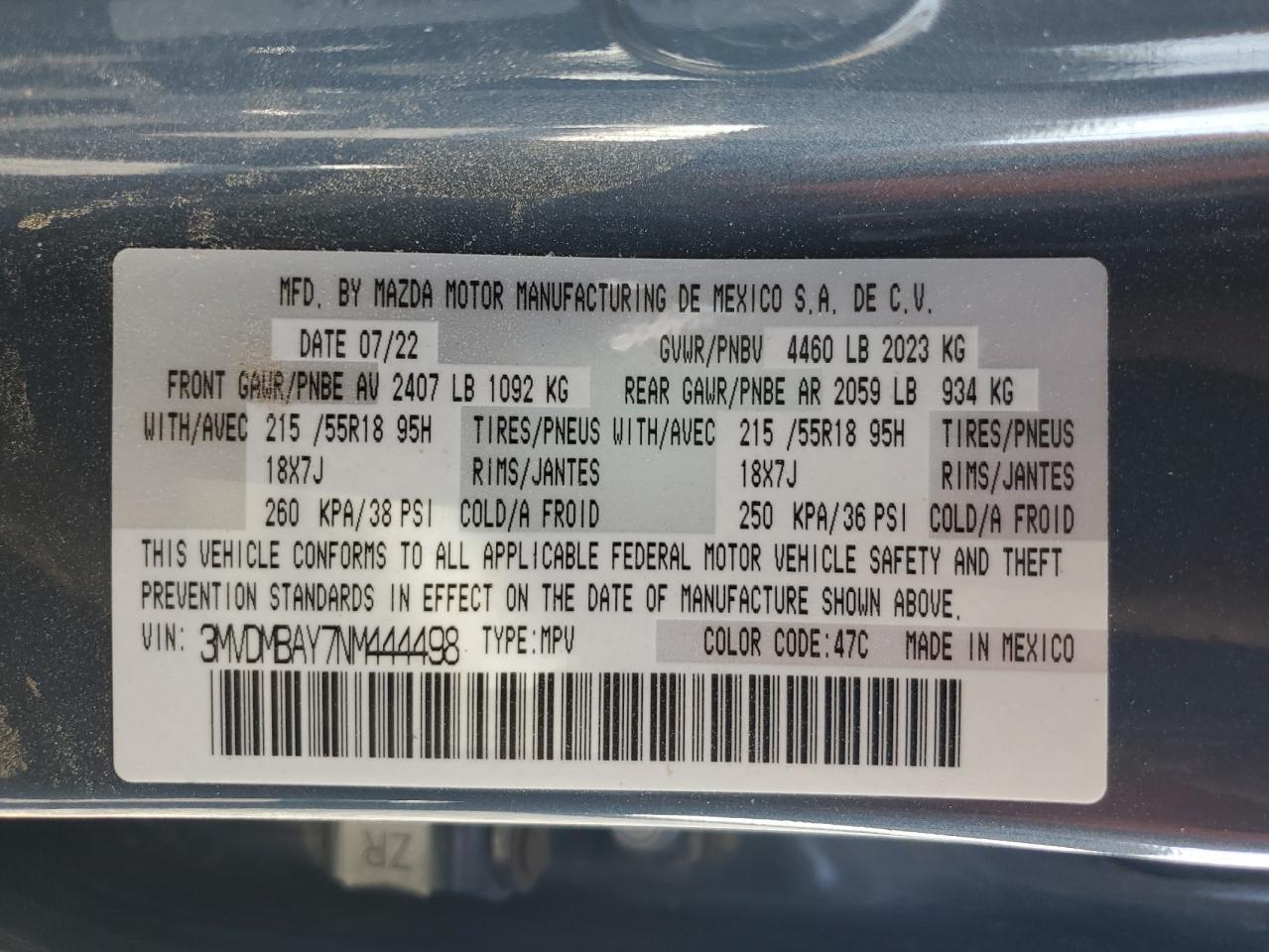 2022 MAZDA CX-30