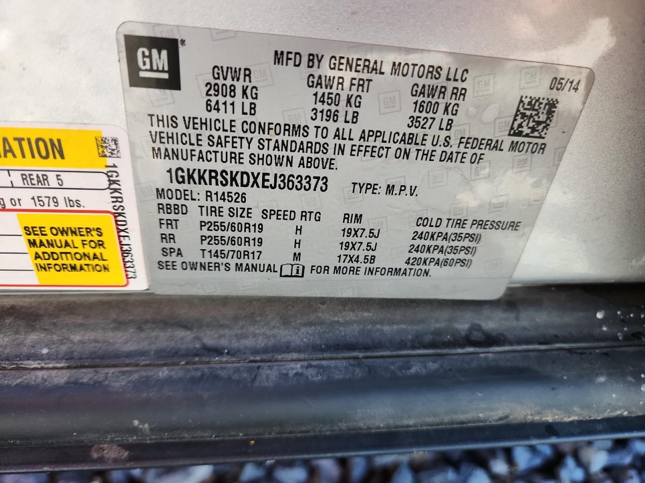 2014 GMC ACADIA