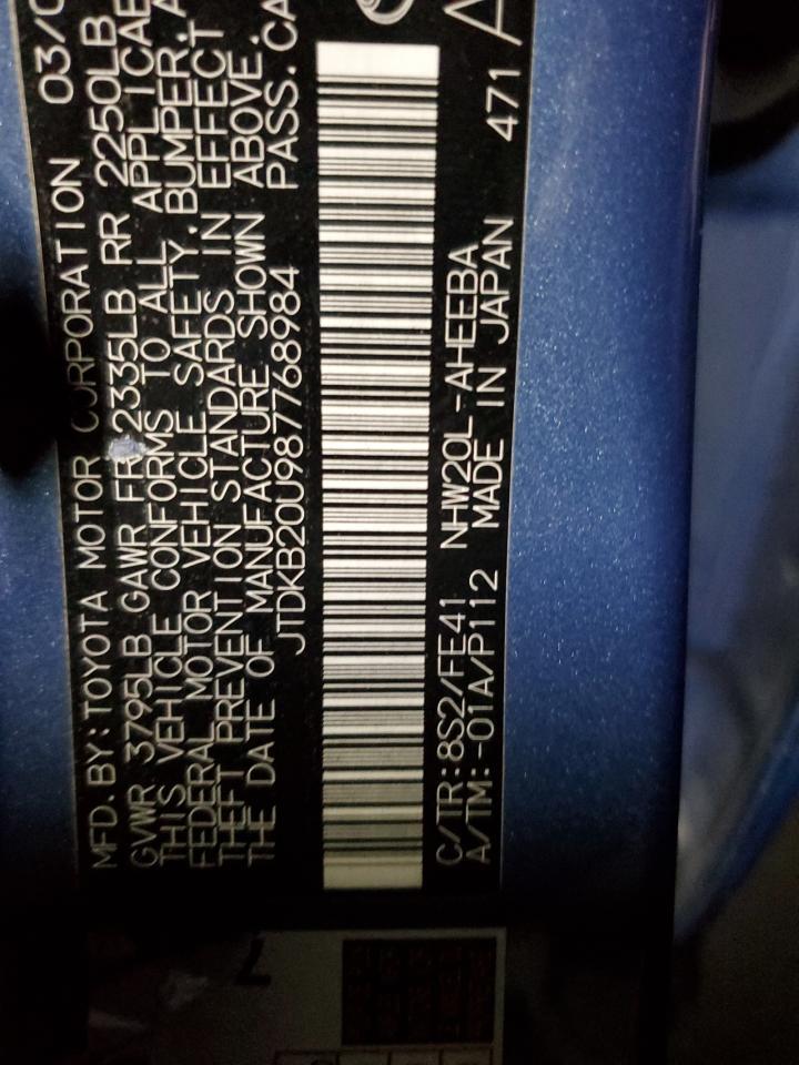 2008 TOYOTA PRIUS