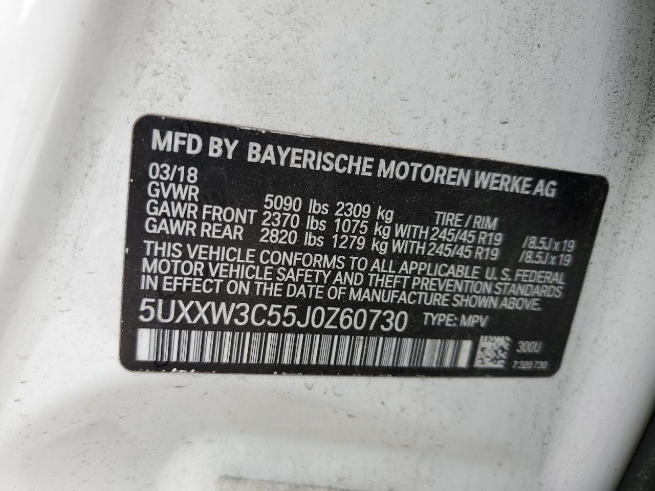 2018 BMW X4