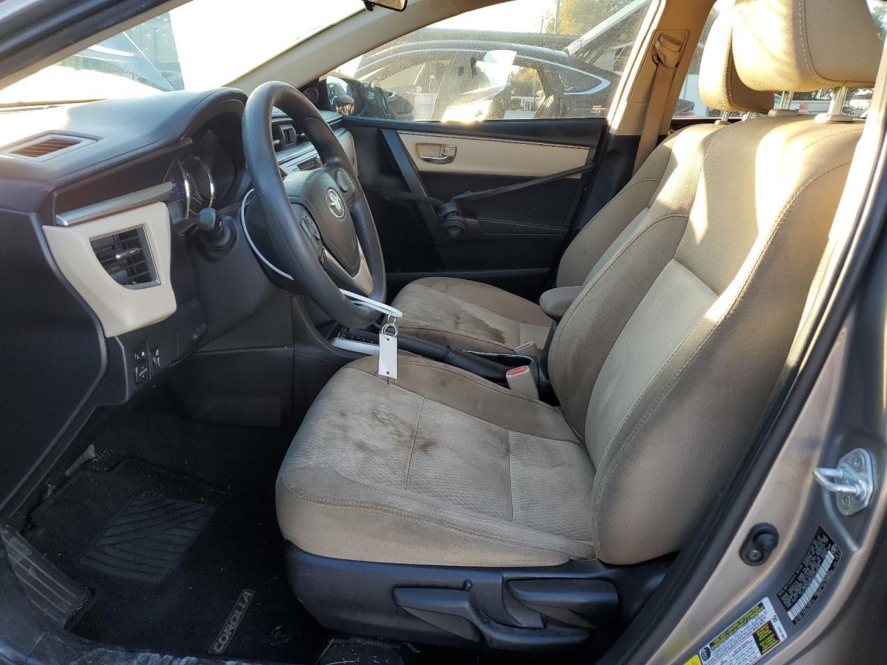 2016 TOYOTA COROLLA