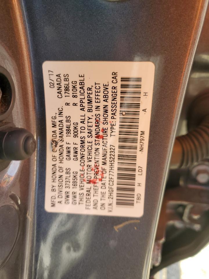 2017 HONDA CIVIC