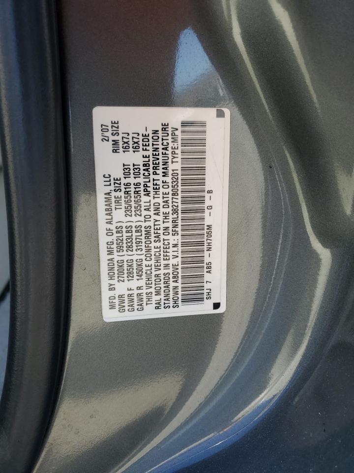 2007 HONDA ODYSSEY